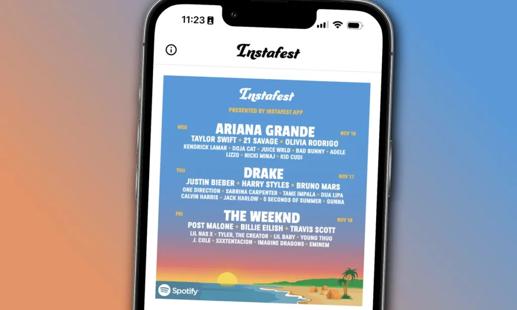 instafest app